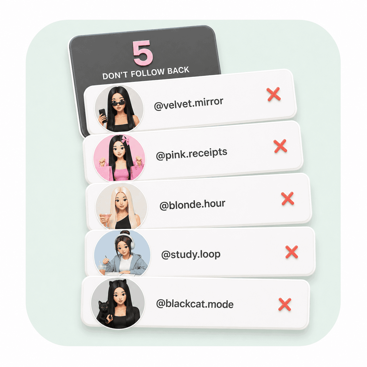 Non-Followers Checker