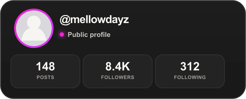 Public profile summary